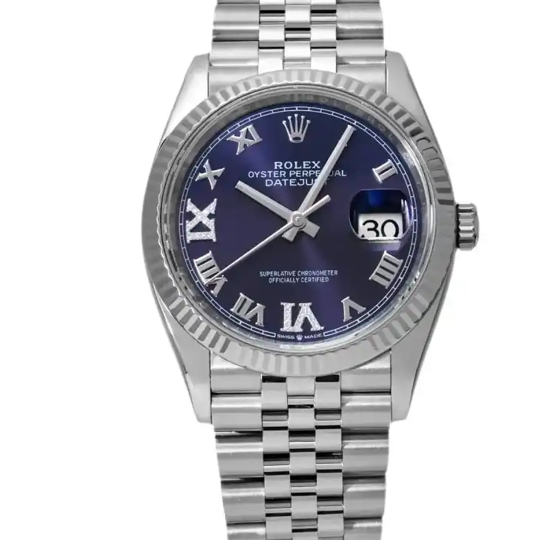 PrestigiousJewelrys Yes Dial 126234 Rolex Datejust Purple 0630